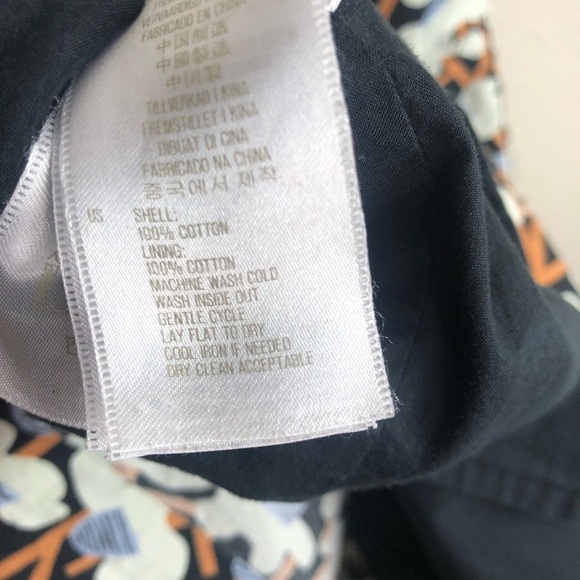 Fossil Fitted Short Sleeve Floral Mini Dress - Picture 7 of 7